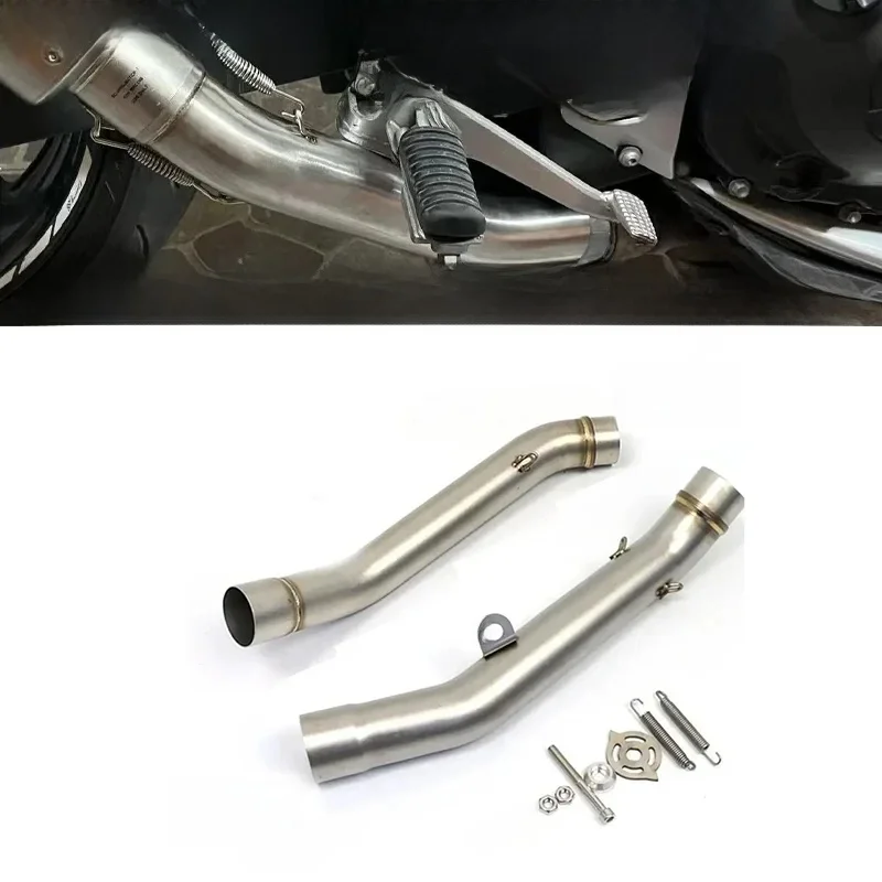 Silencieux de moto pour KAWASAKI Z800, tuyau de liaison intermédiaire de contact d'accès, Z750, Z800, 2013-2016, 2007-2014