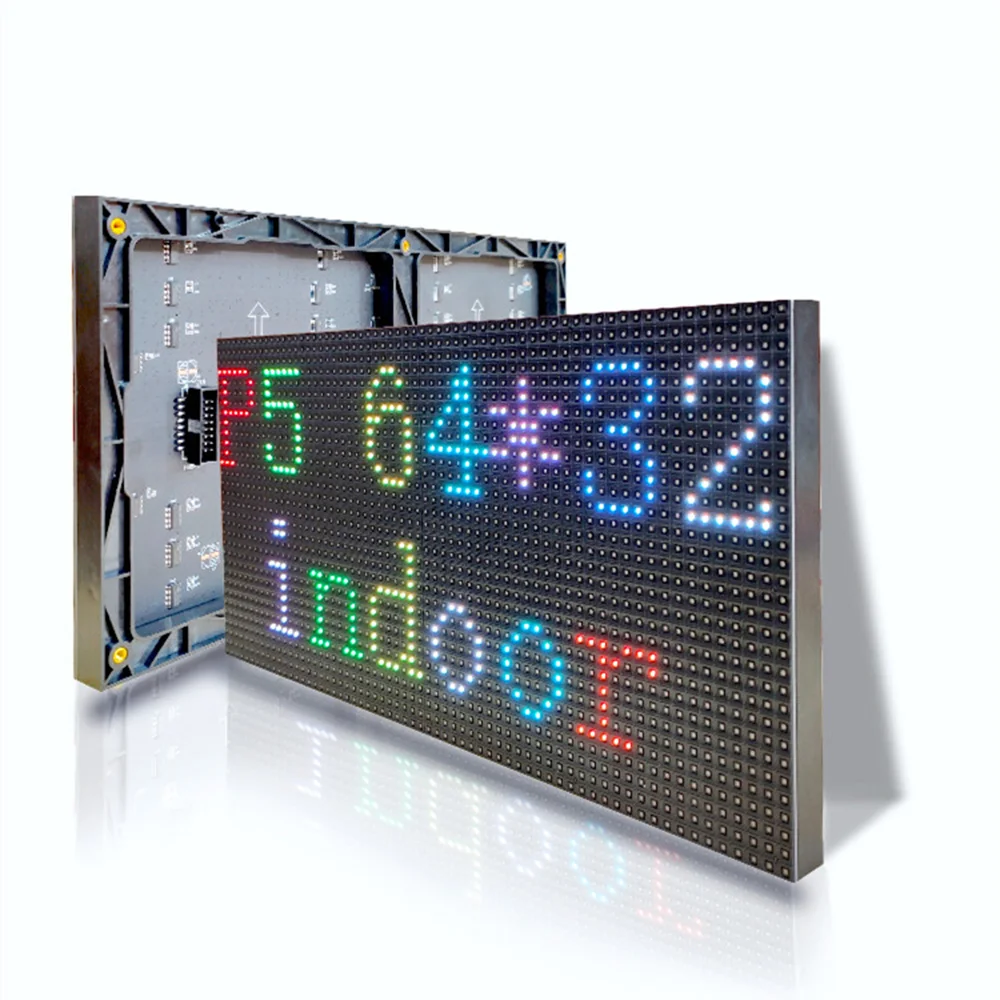 Low price and high quality indoor P5 320*160mm full color 64*32 pixels, SMD2121 led display screen panels