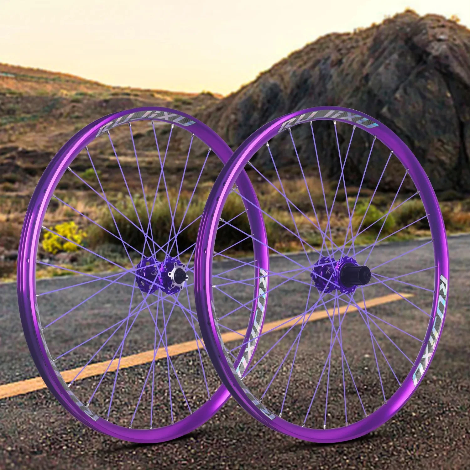 AliExpress RUJIXU MTB 35mm Wide  Wheelset AM DH 26 27.5 29er  Rim 148 Boost Hub 142 Thru Axle 135 QR 6 Pawls Durable Bicycle Mountain Wheel