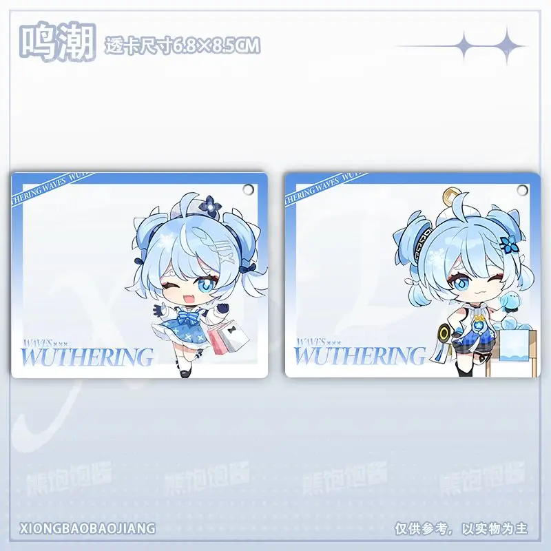 Wuthering Waves Anime The Shorekeeper Youhu Verina Youhu Encore Acrylic group photo Decor Pendant Cute Keychain Cosplay Gift