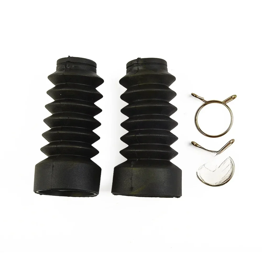 Guêtres de fourche avant en caoutchouc, accessoires de moto, couvercle anti-poussière, bottes pour moto, équipements de Protection contre les chutes, pièces