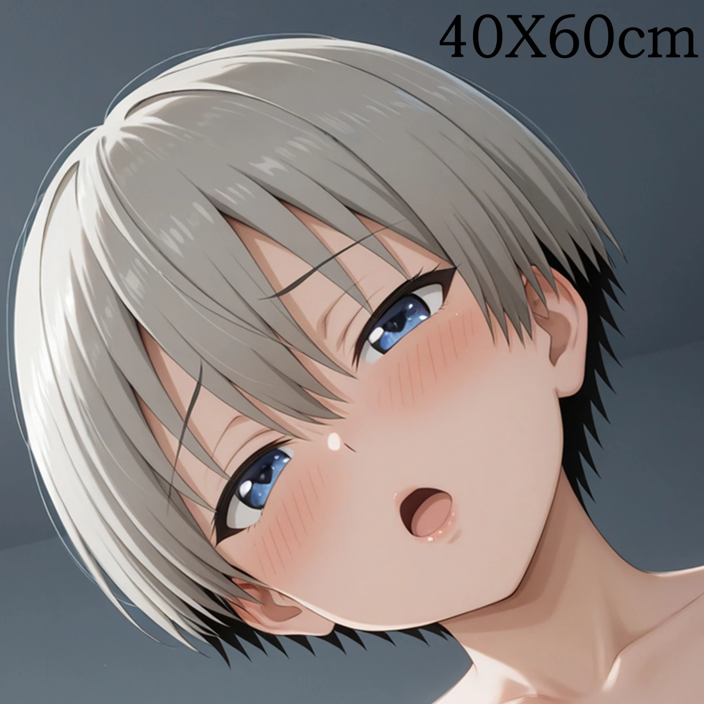 Dakimakura Anime Uzaki Hana Pillow Cover Sofa Cushion Double-side Print Throw Pillow Case 40X60cm