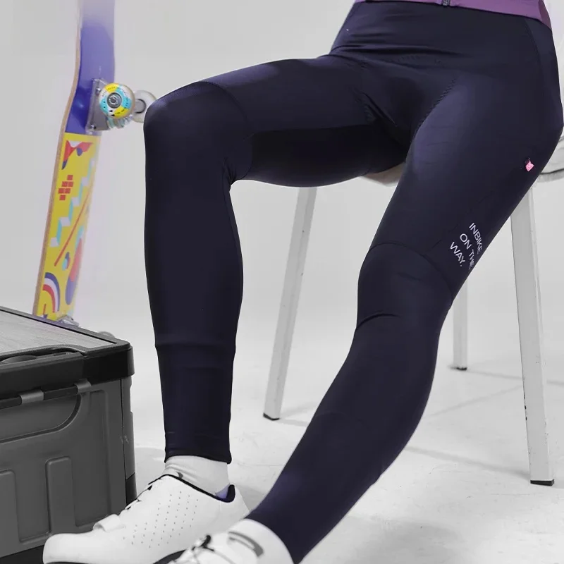 AliExpress INBIKE Women's Bicycle Pants Long Padded Cycling Riding Tights Leggings with Side Pockets Mountain Biking Pants Accessories