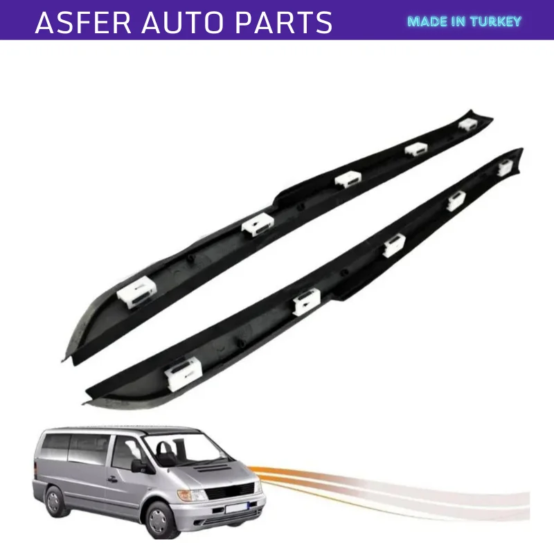 Windshield Windscreen Ornamental Trim Moulding Pillar Cover For Mercedes Vito W638 1996-2003 Left Right 6386980079 6386980179