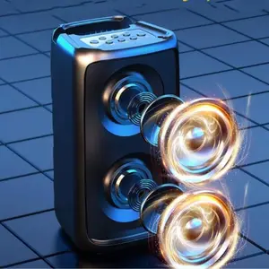 Dafushop Bluetooth -Lautsprecher leistungsstarke Multimedia mit drahtloser Stereo -RGB -LED 10 Hauptverkaufsbox Bluetooth Anvox - №5