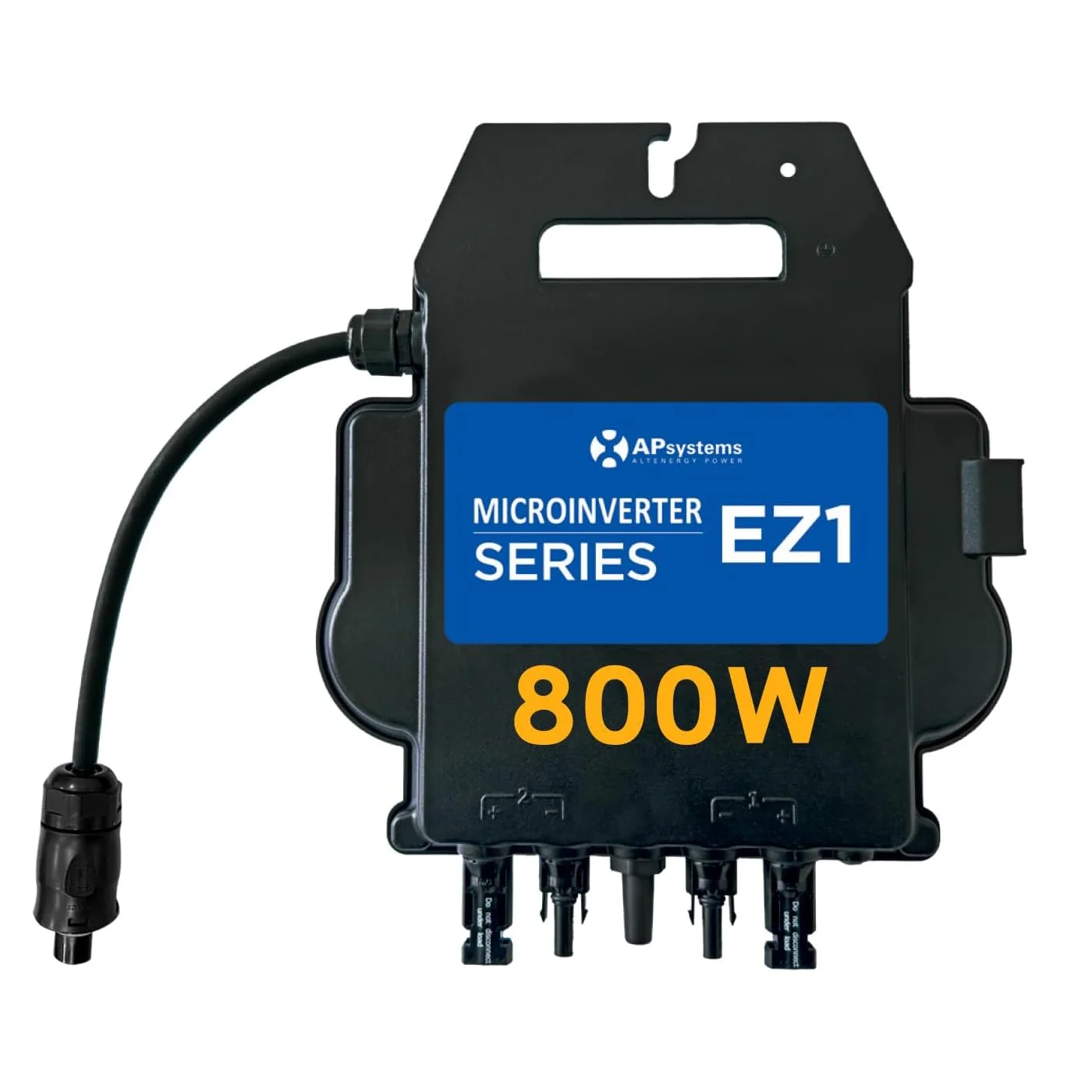 APsystems EZ1-M 800W Mikrowechselrichter mit WLAN & Bluetooth, PV VDE Zertifiziert, Plug & Play Wechselrichter ideal für Balkonkraftwerk
