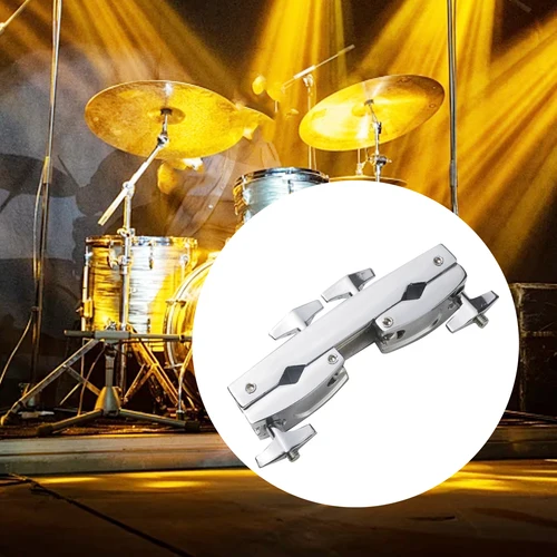 Imagen 2 del producto Abrazadera de Clip para tambor, soporte para platillos, estante de expansión, brazo de extensión ajustable, soportes para platillos, Clips para Tom Drum Cowbell