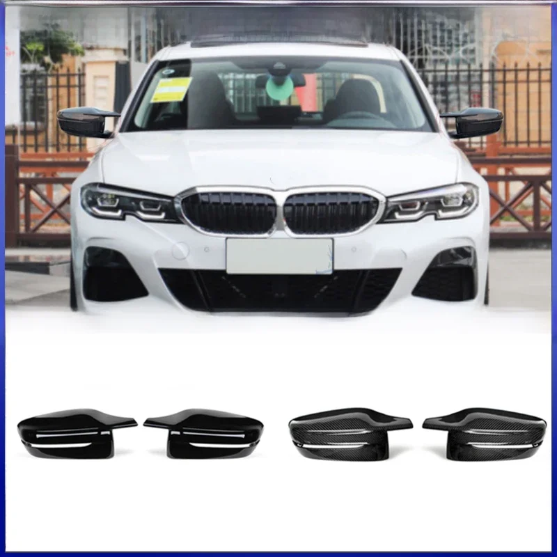 Voor BMW 3 5 7 8 Serie G20 G21 G28 320d 330e 330i G30 G38 G11 G12 G15 G16 Auto Side Wing spiegel Cover Achteruitrijcamera Caps - afbeelding 2