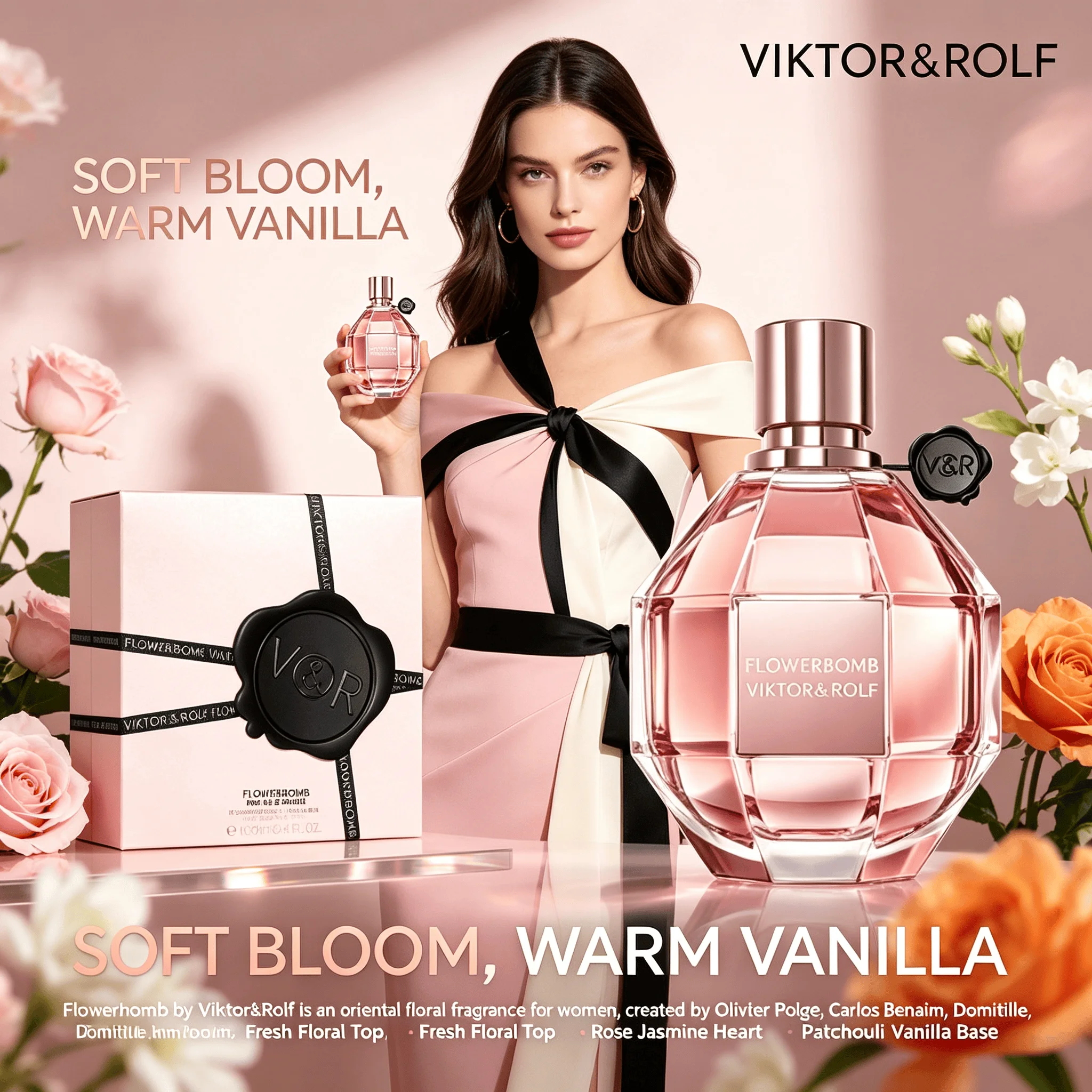 Perfumy Viktor & Rolf Flowerbo – Women'S Perfume Rose Fragrance recenzja i cena