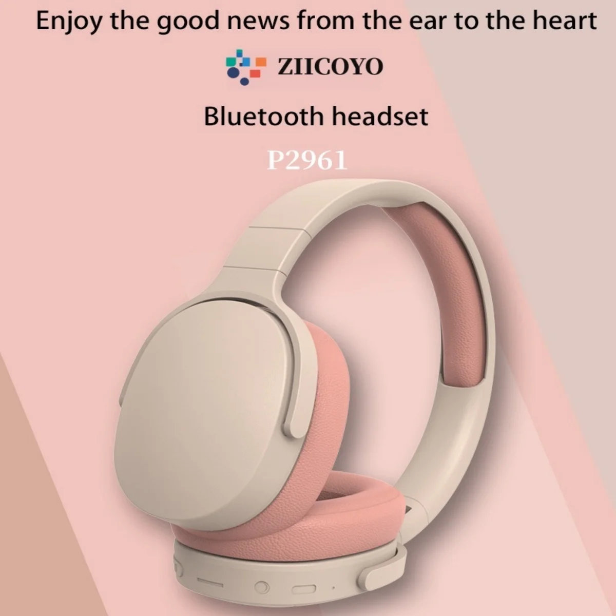 ZIICOYO Equipped with wired HiFi stereo wired headphones, Bluetooth 5.3 wireless headphones, microphone headphones