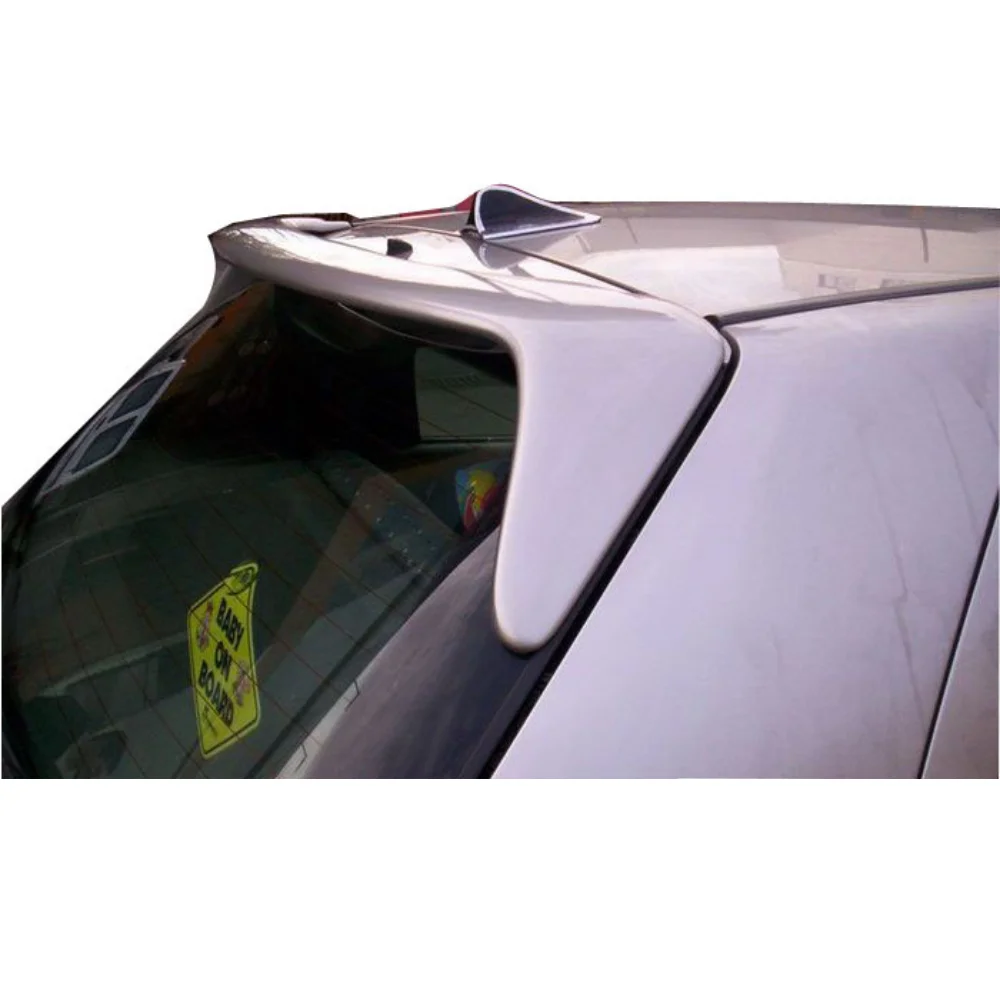 For Fiat Short Palio Glass top Spoiler Fiber Material Rear Roof Spoiler Wing Trunk Lip Car Styling Fully Compatible Tuning Parts