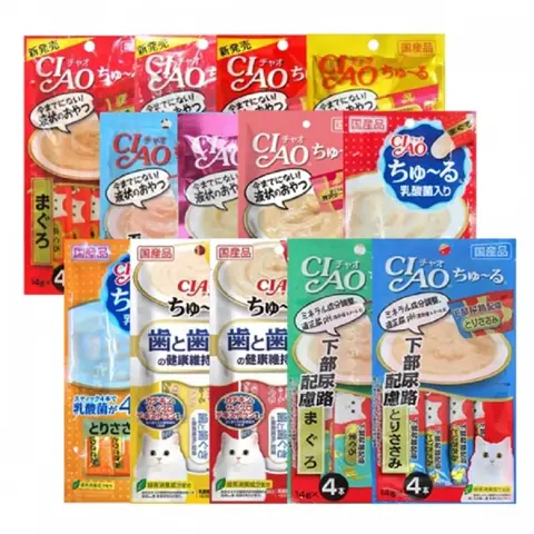 이나바 챠오 츄르 (13종 맛보기 세트) 고양이간식