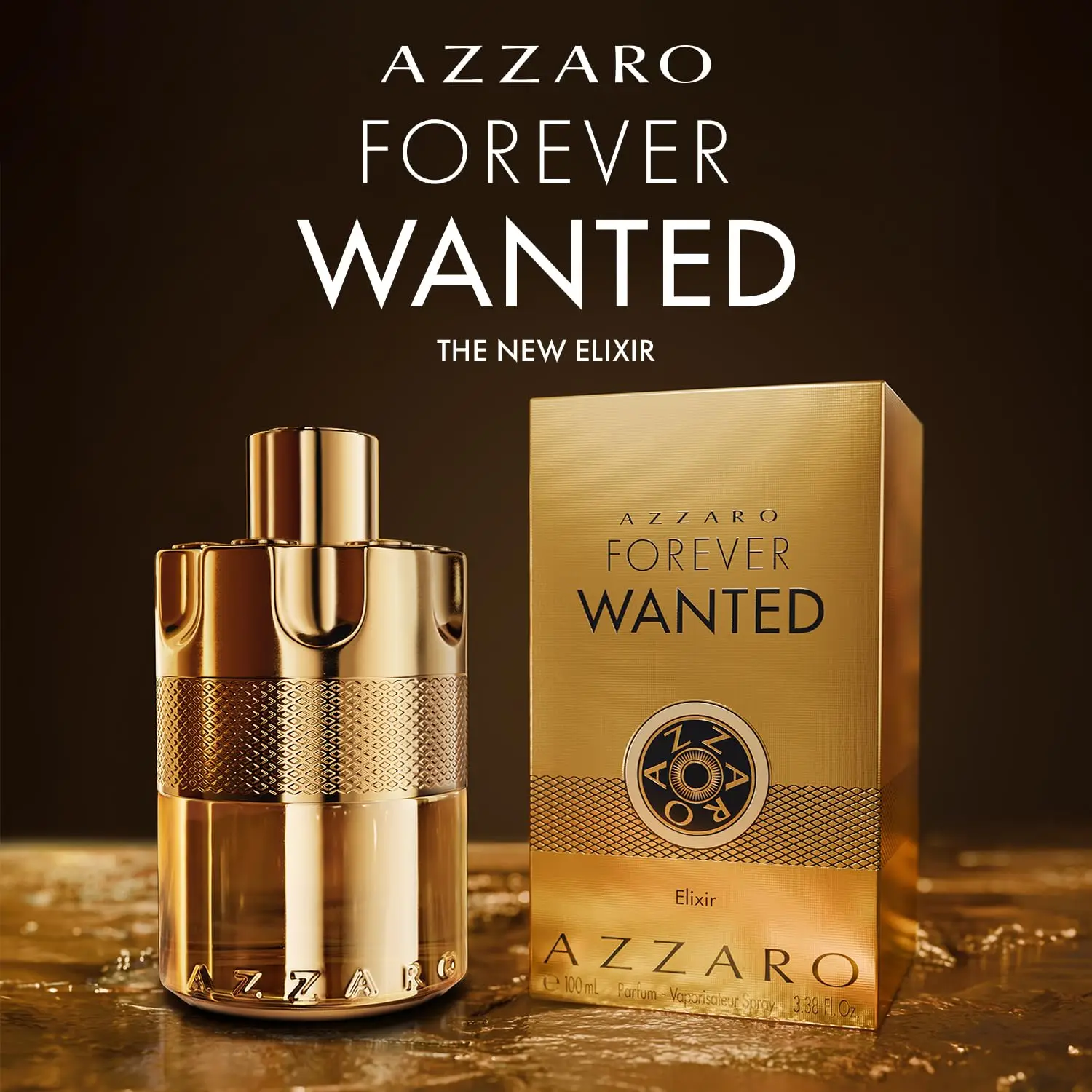 Azzaro - Forever Wanted Elixir - كولونيا رجالي - مع ملاحظات التوت والهيل والجلد