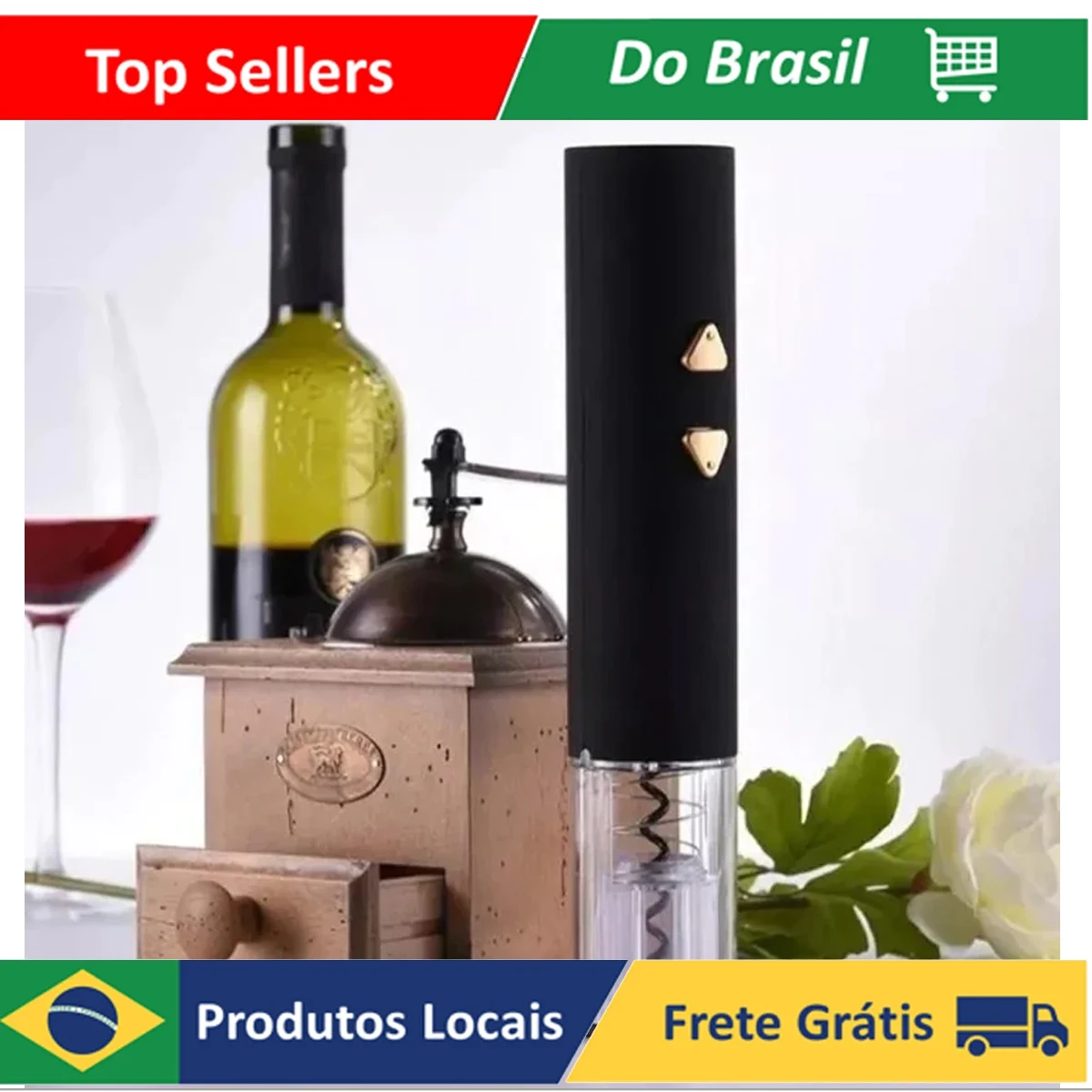 Electric Automatic Wine Bottle Opener Bag Stopper 60l4 Luuk Young