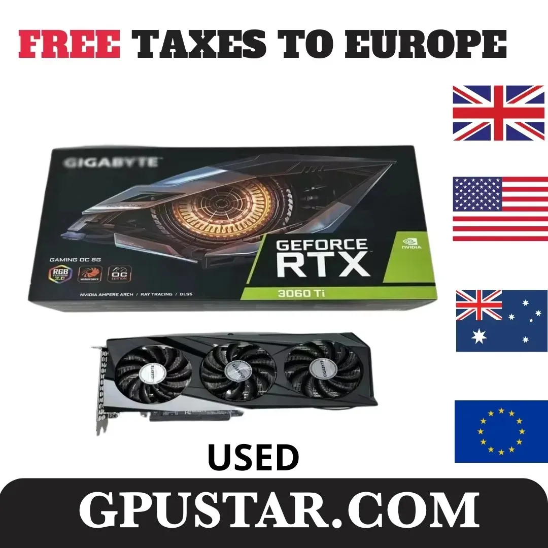 

2024 USED GIGABYTE GeForce RTX 3070 GAMING OC 8G GDDR6 Graphics Card