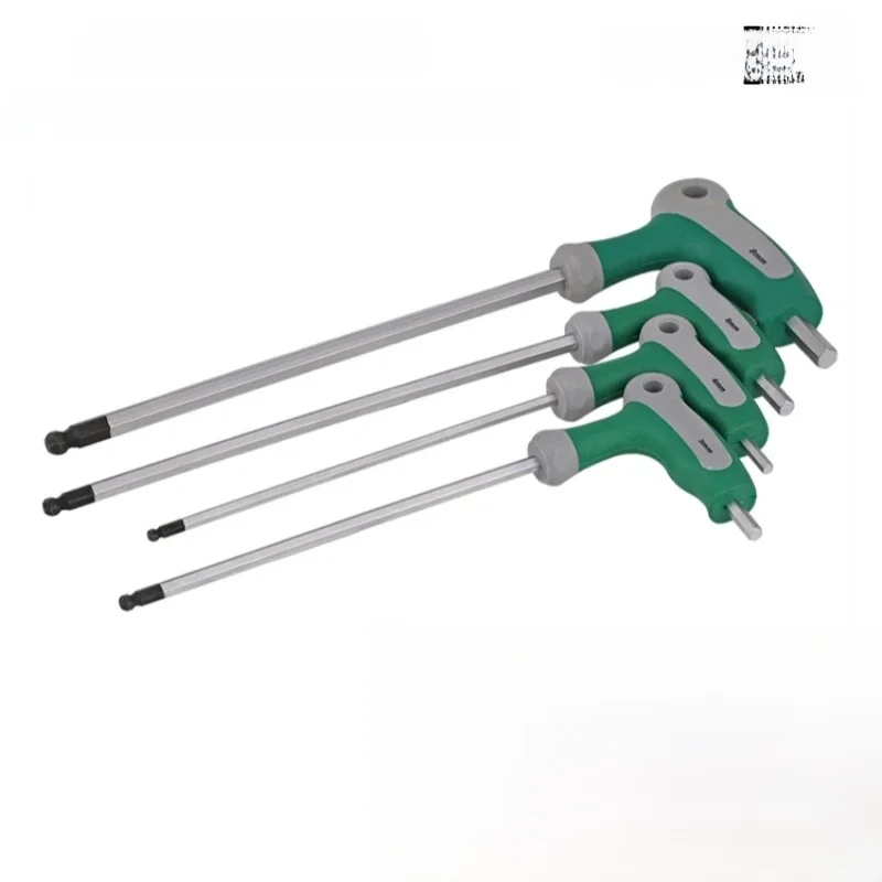 AliExpress lialaws M2M2.5M3M4M5M6M8M10 T-Handle Handle Allen Wrench Long Arm Ball Head/Flat End Hex Key Wrench Home Auto Bike Hand Tool Screwdriver