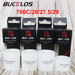 BUCKLOS Bicycle Tire Liner Bike Puncture Proof Belt 26/27.5/29/700c Anti-Puncture Tyre Protector Tape Road Bike Accessory