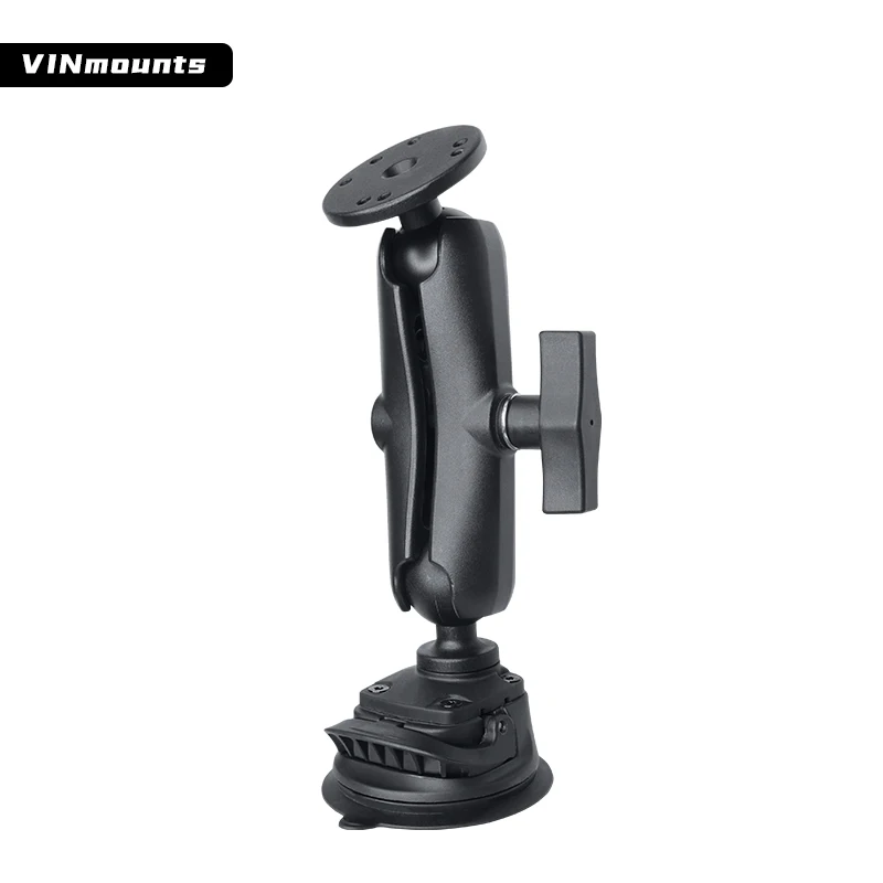 

VINmounts Composite Suction Cup Mount with 15cm Double socket Arm and 1.5''rotundity ball head base Compatible with RAM Mounts
