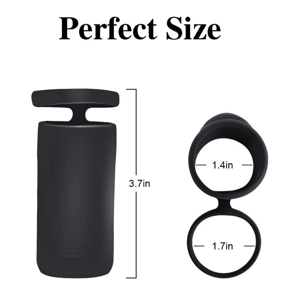 Silicone Penis Ring Lock Rings Sleeve Delay Ejaculation Men Cock Erection Enlargement Rings Reusable Cock Ring Semen Locked Ring