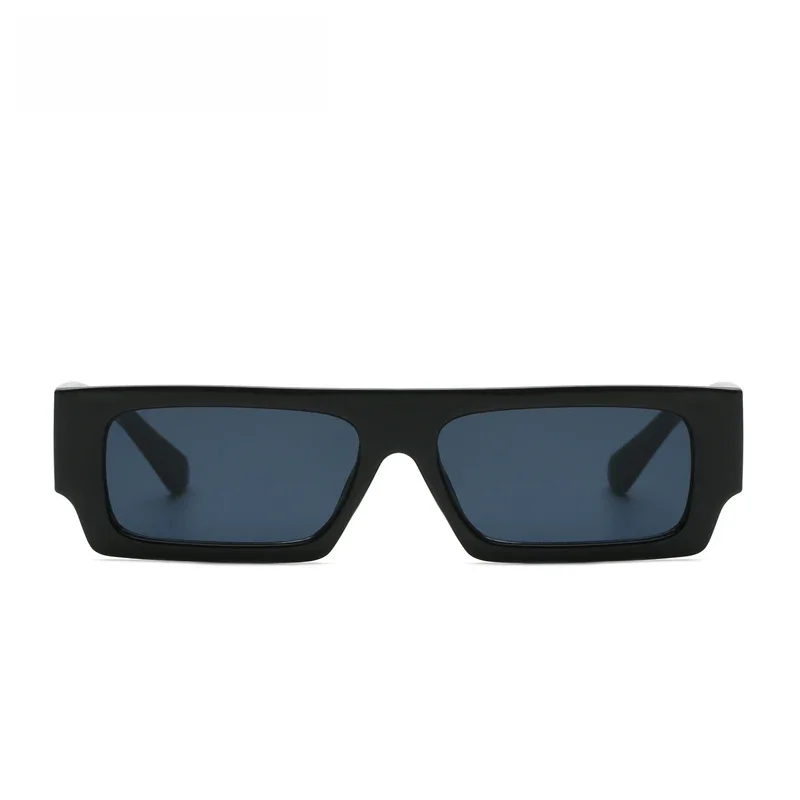 AliExpress NONE Cycling Square Sunglasses Fashion Small Frames Men Women Shades Rectangle Vintage Yellow Black Sun Glasses Steampunk Eyeglasses