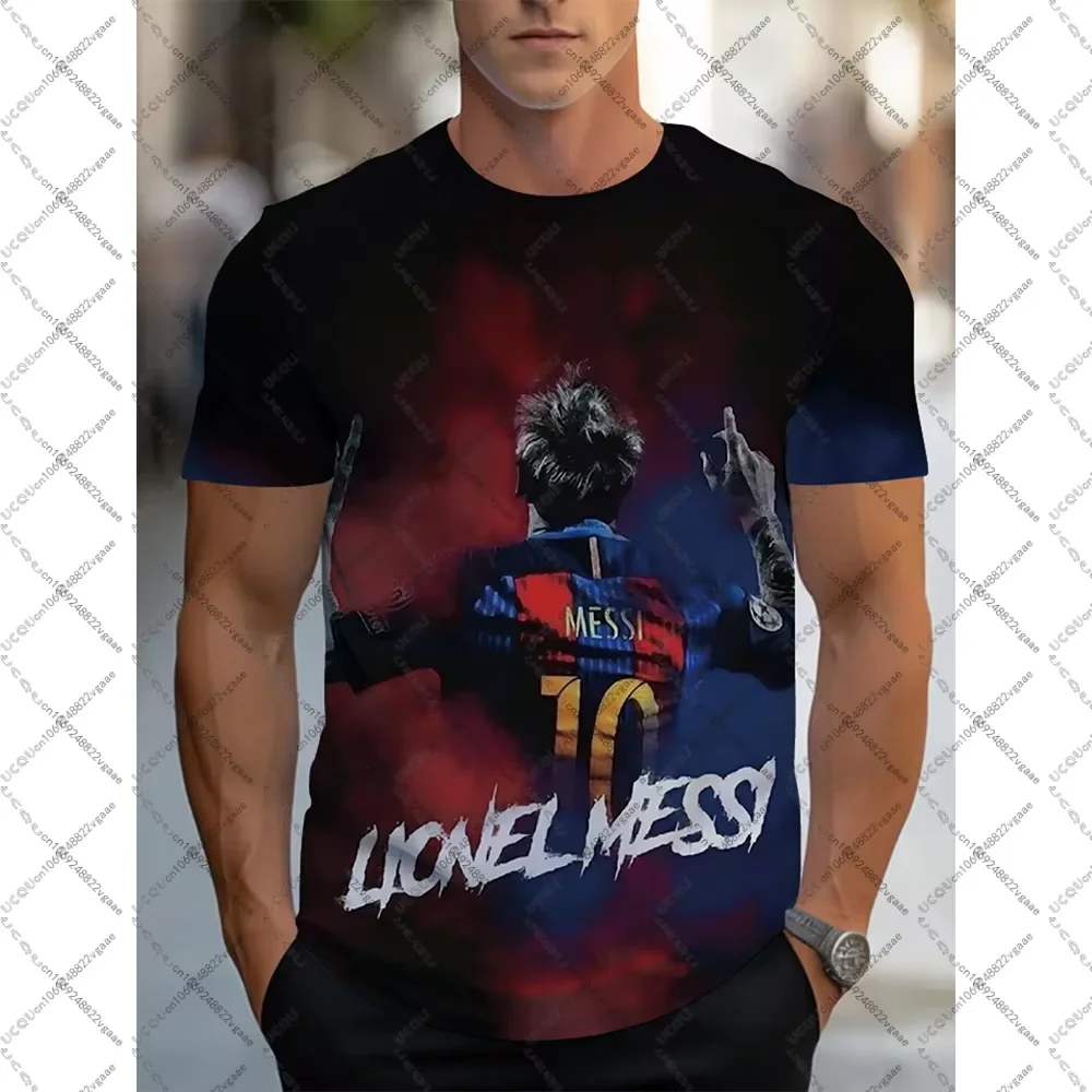 

Football Tee Men Kids Gift Top Soccer Dry Quickly Outdoor Sportswear Gym Workout Messi 10 Sweatshirt Casual Male Boy T Shirt New
