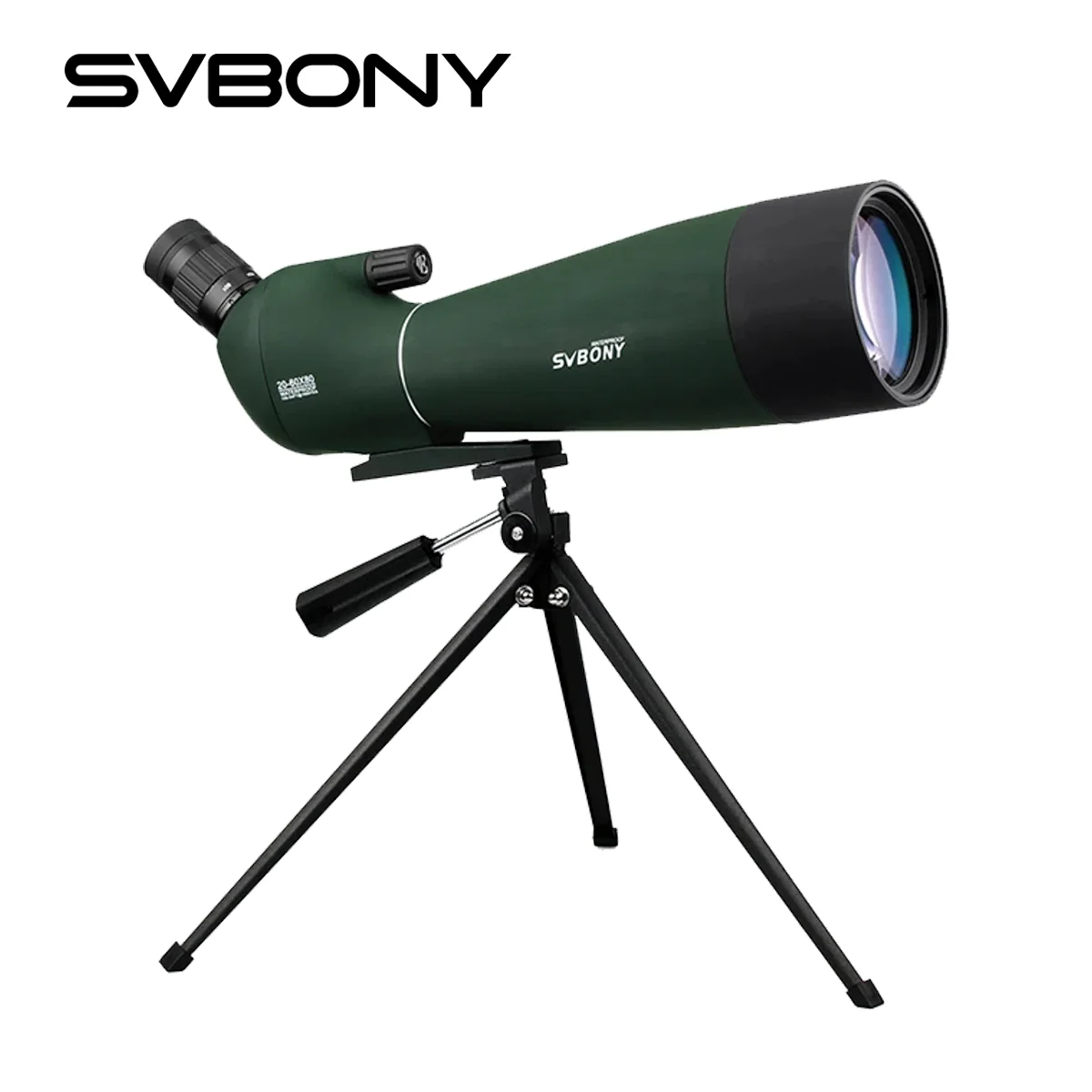 

Телескоп SVBONY SV28 20-60x80, Зрительная труба, мощный Монокуляр Spyglass, водонепроницаемое оборудование для охоты и кемпинга, BAK4 FMC