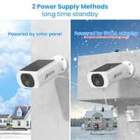 ANRAN 2K Solar Security Camera 3/5MP Outdoor Wireless 2.4G WIFI Camera Battery Cam Floodlight Color Night Vision Can't Add NVR 5