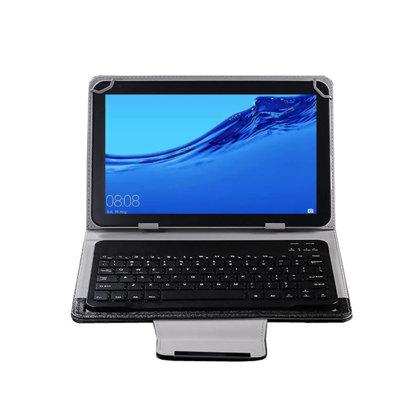 Imagem -02 - para Huawei Mediapad m5 Lite 10.1 Polegada Tablet Universal Bluetooth sem Fio Mouse Teclado Suporte Capa Case