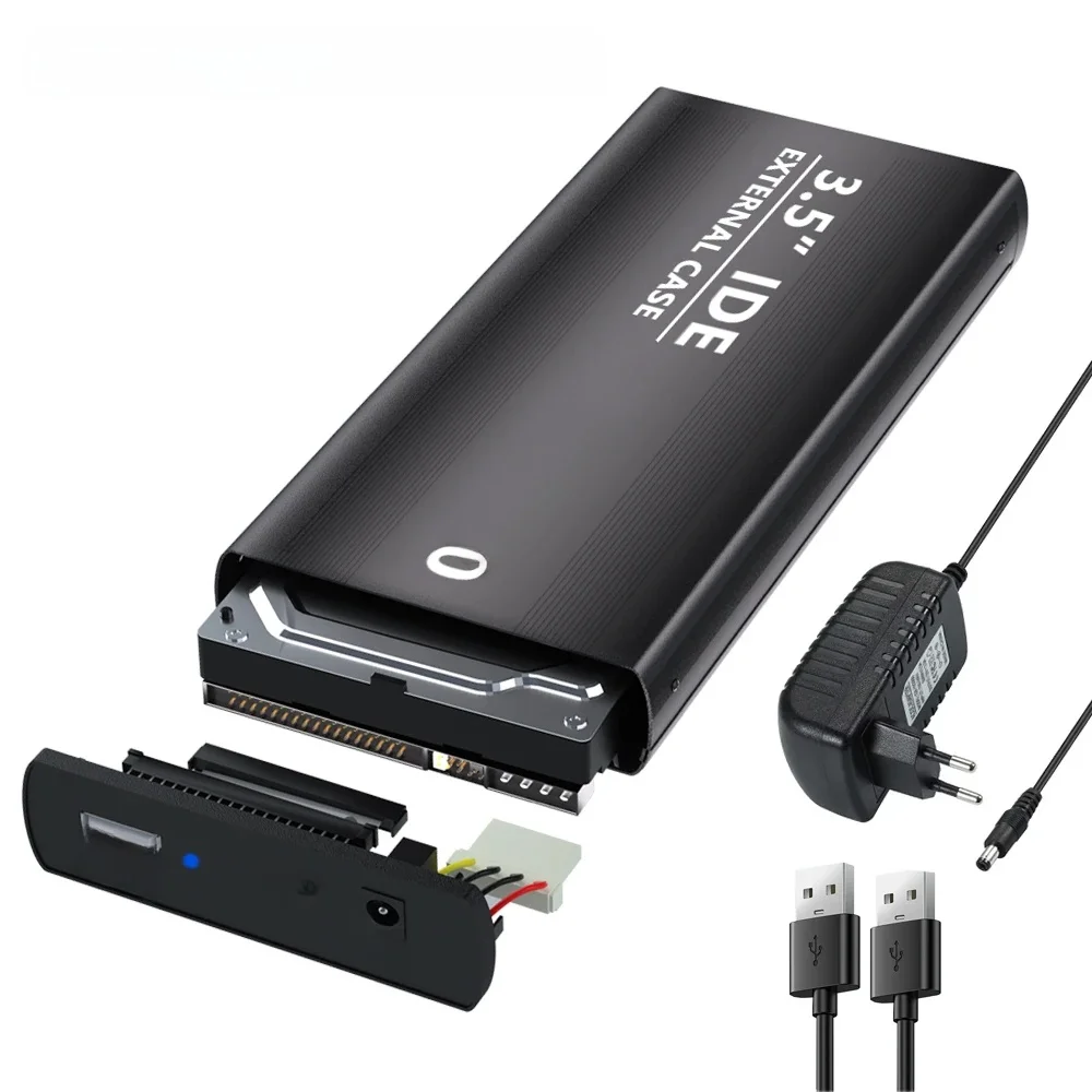 Do 3,5-calowego dysku twardego IDE HD 2,5-calowego dysku twardego USB2.0 Obudowa 2,5-calowa 3,5-calowa obudowa zewnętrzna do komputera stacjonarnego PC Laptop Telefon — zdjęcie produktu 7