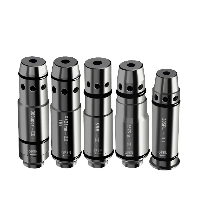 

9mm/.380Super/38SPL/223rem dry fire laser training bullet tactical laser simulation bullet suitable for paintball shooting compe