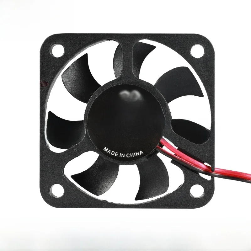 Łagodny 1 szt. Podwójne łożysko kulkowe 4010 wentylator do drukarki 3D 12 V/24 V mała wytłaczarka chłodząca Hotend specjalna konstrukcja 2-przewodowa — zdjęcie produktu 6