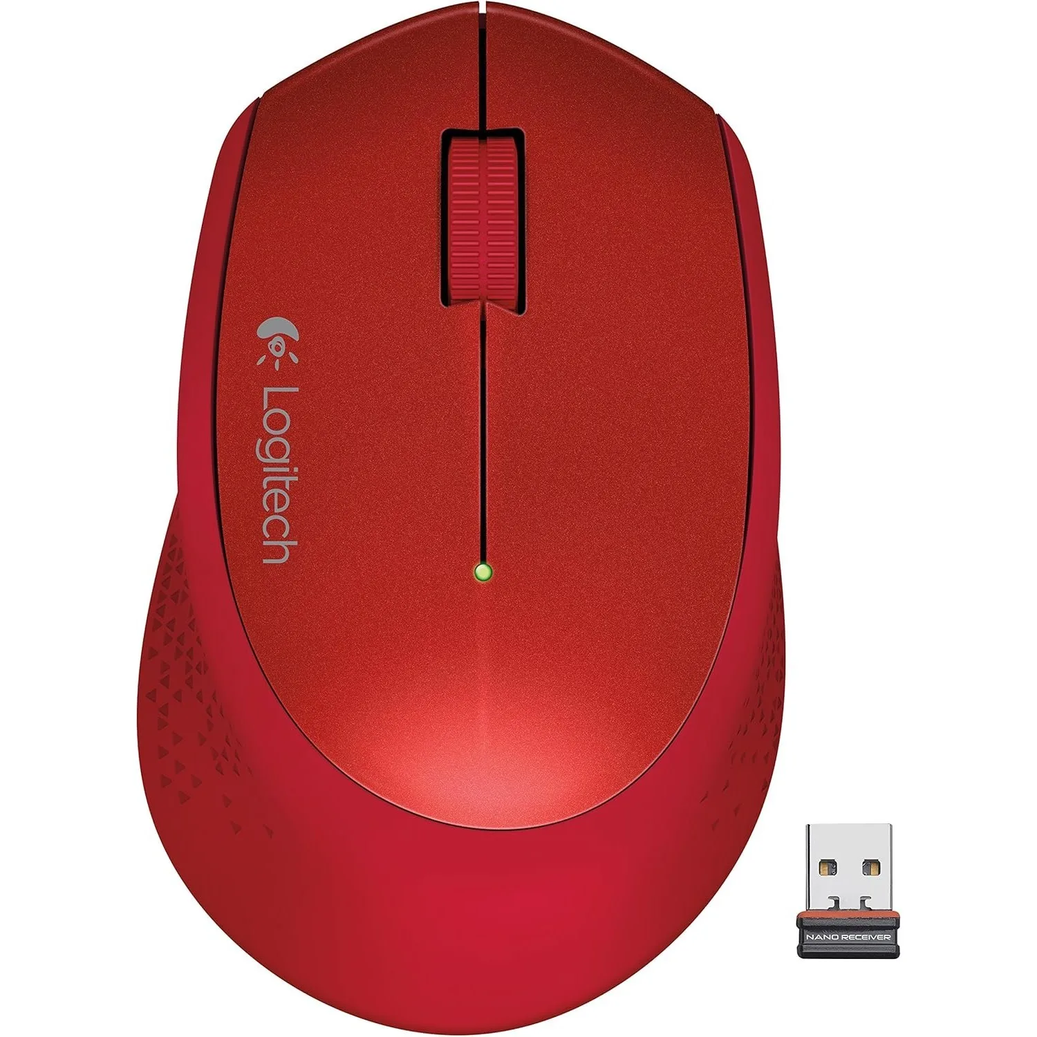 

Logitech M320 Wireless Mouse - Red