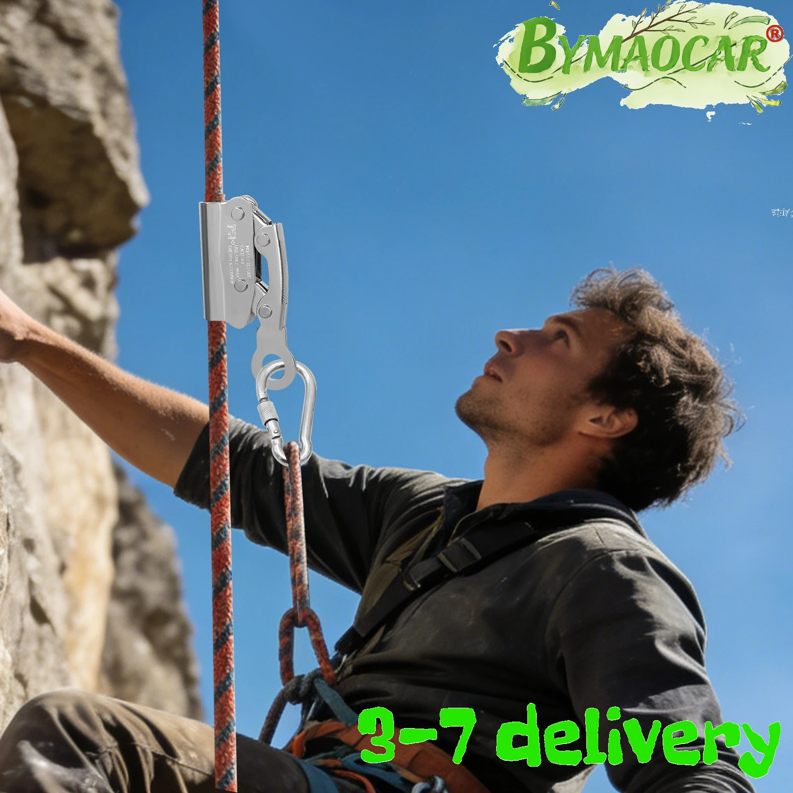 Climbing Fall Protection Self-locking Device, Safety Rope Self-locking Device, Climb Self Locking Rope Grab