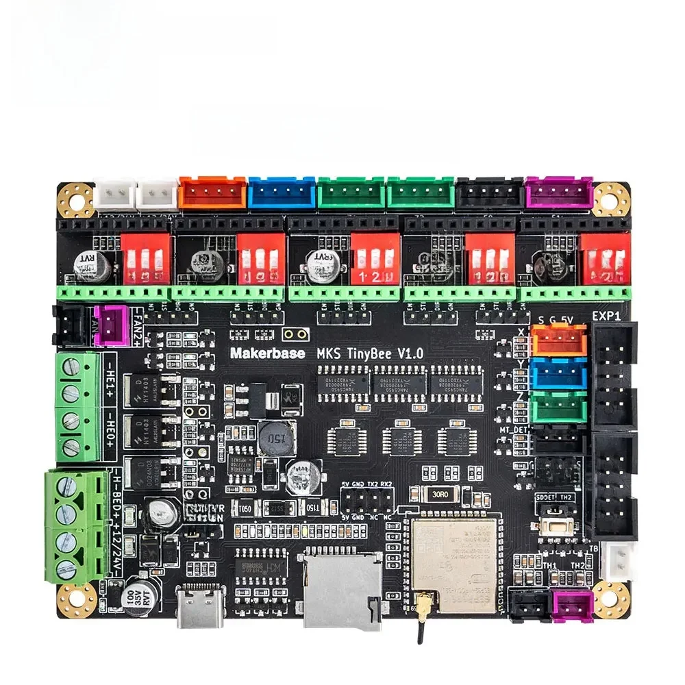 Makerbase MKS TinyBee płyta główna drukarki 3D płyta sterowania ESP32 MCU części drukarki 3D ekran TFT funkcja Wifi sterowanie WEB — zdjęcie 2