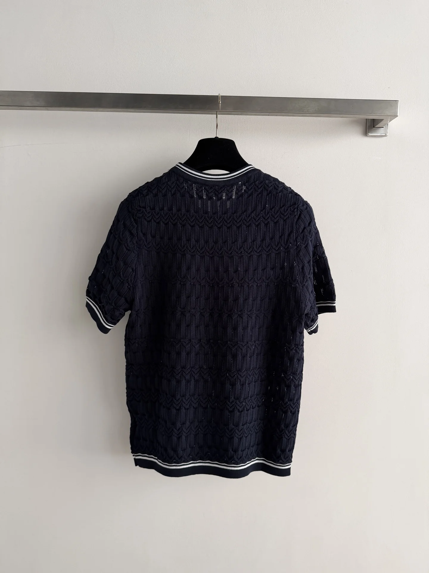 

2026 Summer New Style Women's Clothing - Simple, Casual, Breathable Knitted Women's Round-neck Short-sleeved Top