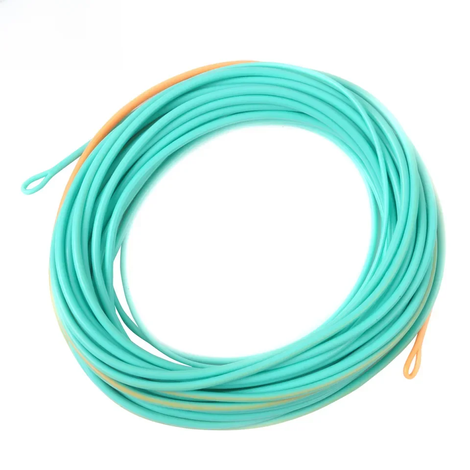 Maximumcatch 17FT-29FT 200GR-650GR Linka Muchowa Shooting Head z 2 Łączonymi Oczkami, Dwukolorowa, Pływająca — zdjęcie 2