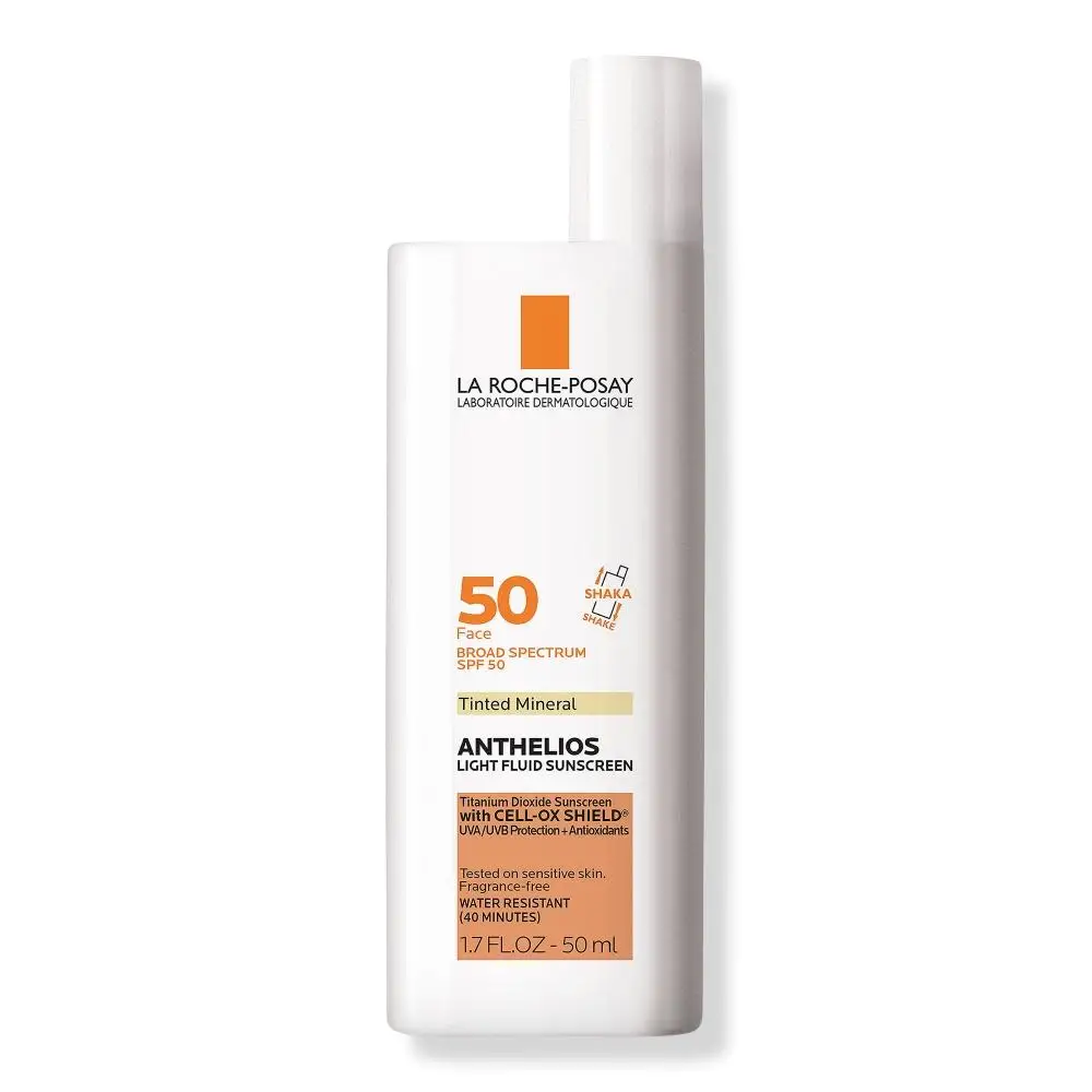 La Roche Posay Anthelios Mineral Tinted Ultra Light Face Sunscreen Fluid SPF 50 Une Protection Solaire Légère et Efficace