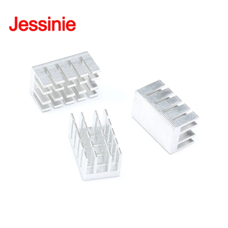 20Pcs/1pc 22*13*11mm 22x13x11 Aluminum Alloy Heatsink Radiator Heat Sink Electronic Chip IC Cooling Radiator Cooler For CPU PCB