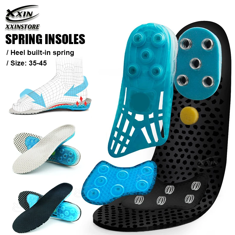 1948 xxin】solette primaverili plantari plantari plantari solette sportive in Silicone per scarpe uomo donna solette per scarpe con piedi piatti