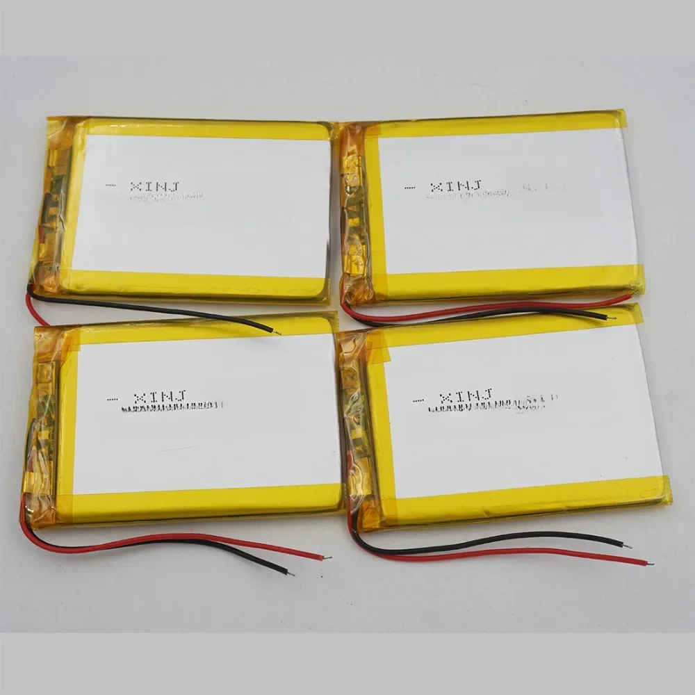 Li-Polímero Recarregável Li Bateria 454261, 3.7V, 1500mAh, 5.55Wh, Ajuste para Câmera, Leitor de