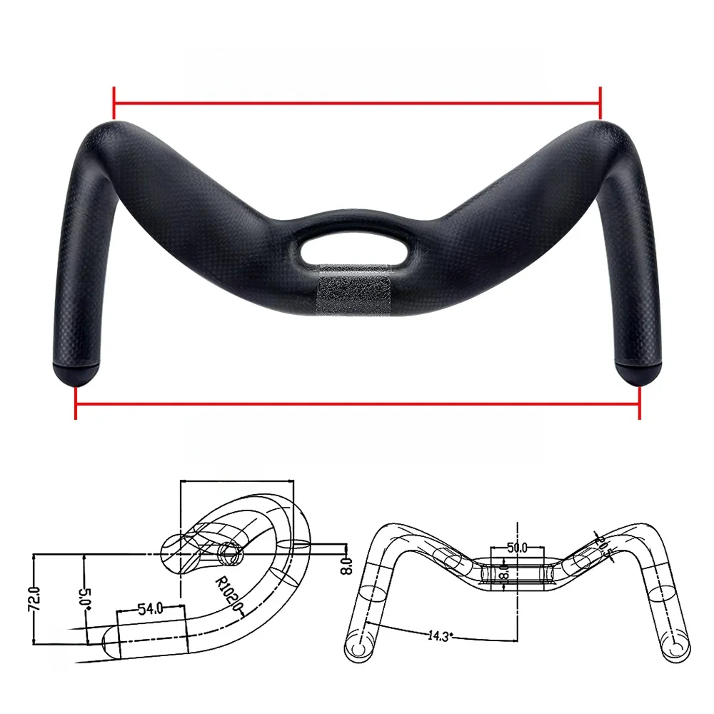 AliExpress BALUGOE Carbon Fiber Cycling Track Handle Sprint Match Bicycle Handlebar TT Bike Handlebar Fixed Black Matt 31.8mm sports UCI