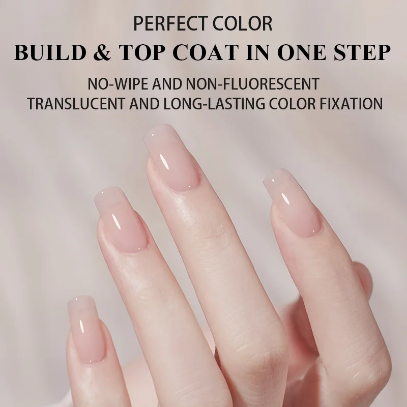 パーフェクトカラービルダートップコート 16ml、ノンワイプ - Gel Top Coat のレビューと価格