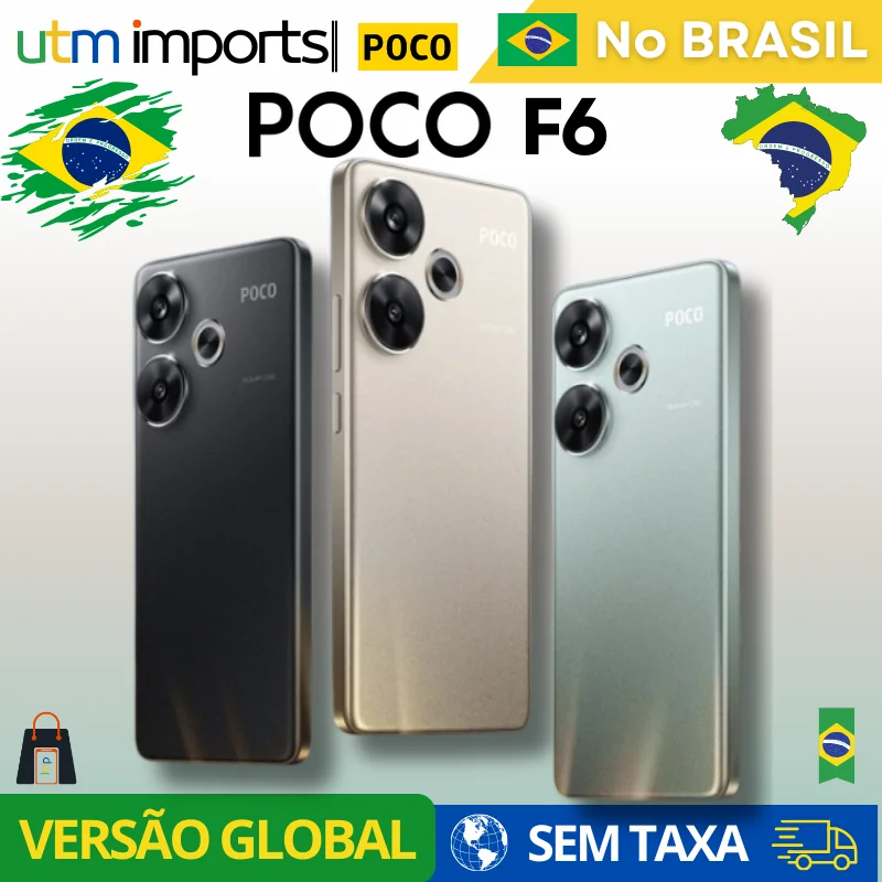 Xiaomi Poco F6 5G Global Version 512GB 256GB Global ROM Local Stock