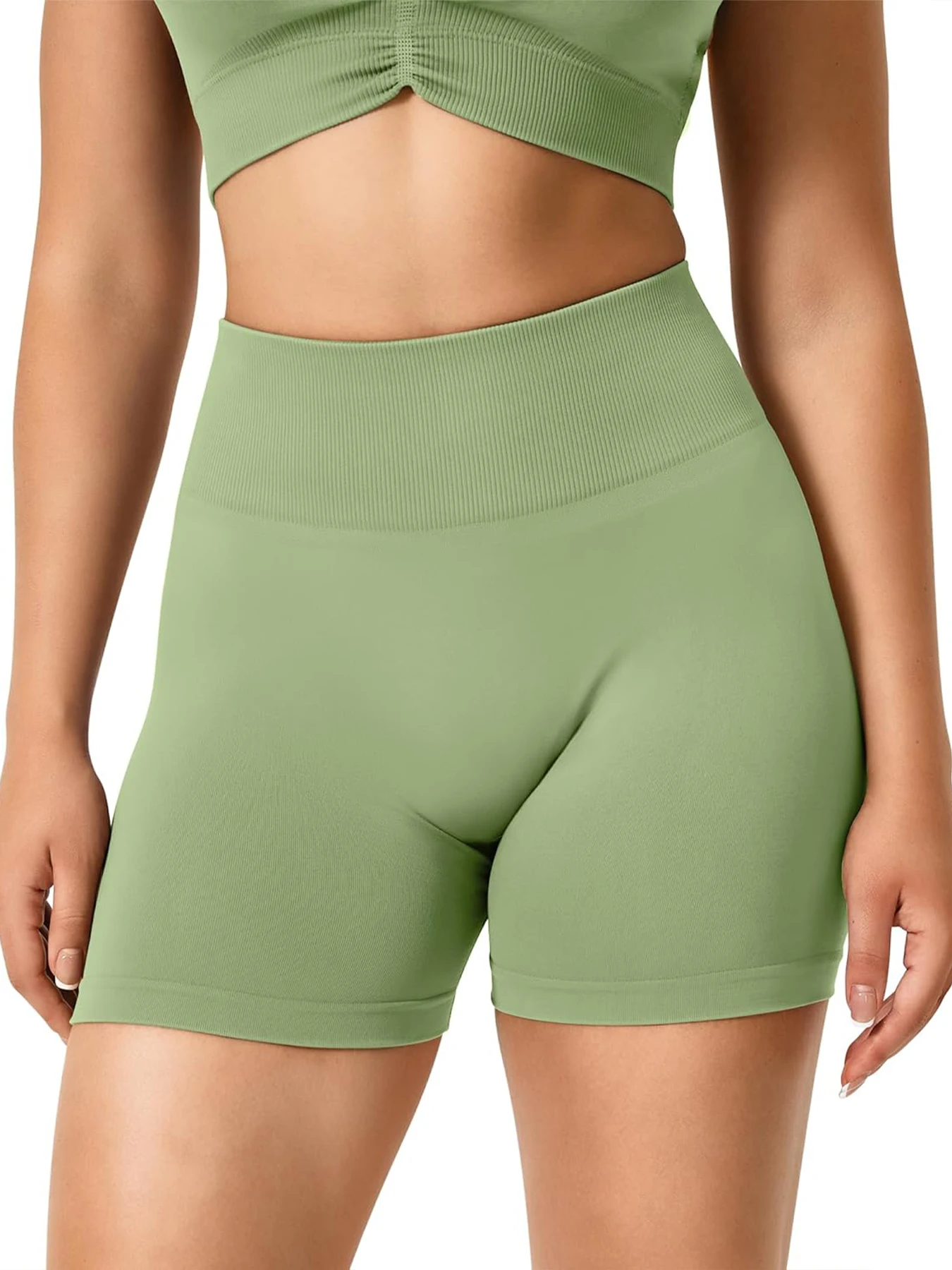 tayoea-shorts-de-yoga-sem-costura-femininos-cintura-alta-controle-de-barriga-efeito-segunda-pele-shorts-de-academia-com-efeito-empina-bumbum-A-prova-de-agachamento-para-treino-corrida-e-ciclismo-vestuario-fitne
