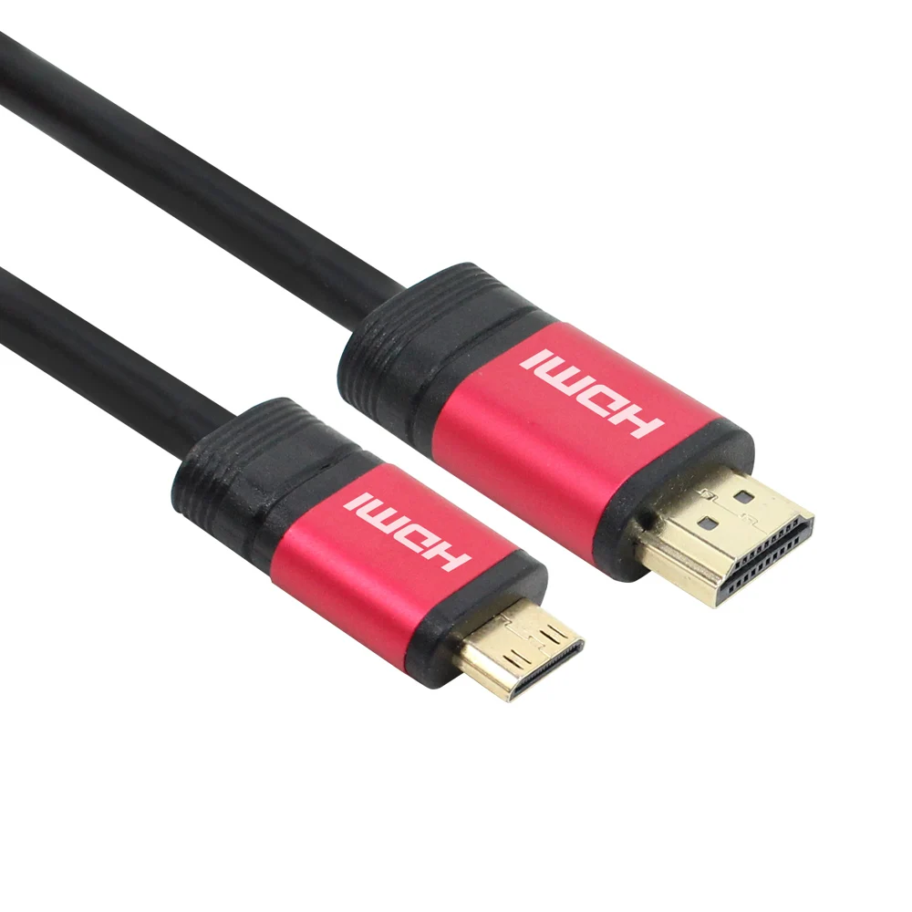 Nexi 4K UHD MINI HDMI to HDMI Cable V2.0 Monitor Cable Desktop PC Laptop TV Connection Cable