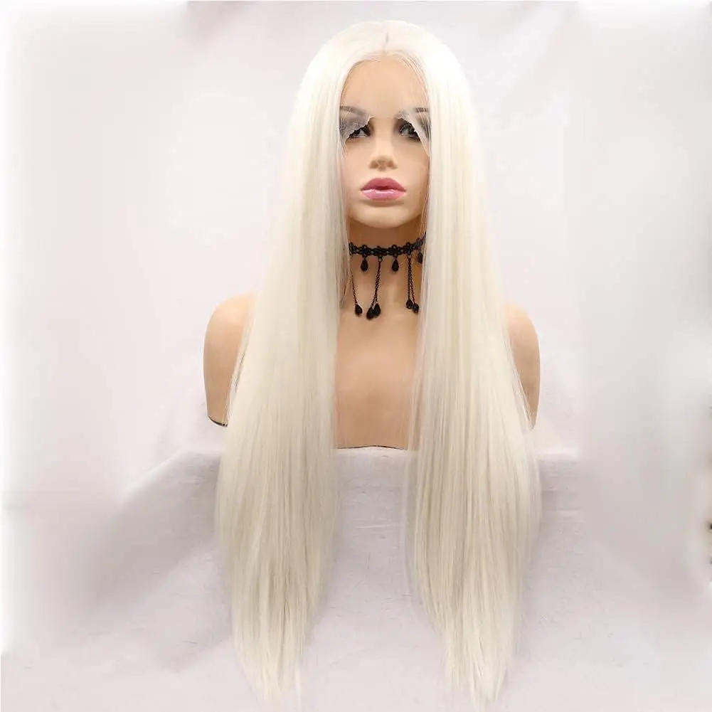 

Sylvia Wigs Blonde Wigs Synthetic Blonde Lace Front Wigs For Women Hair Heat Resistant Fiber Hair Wigs