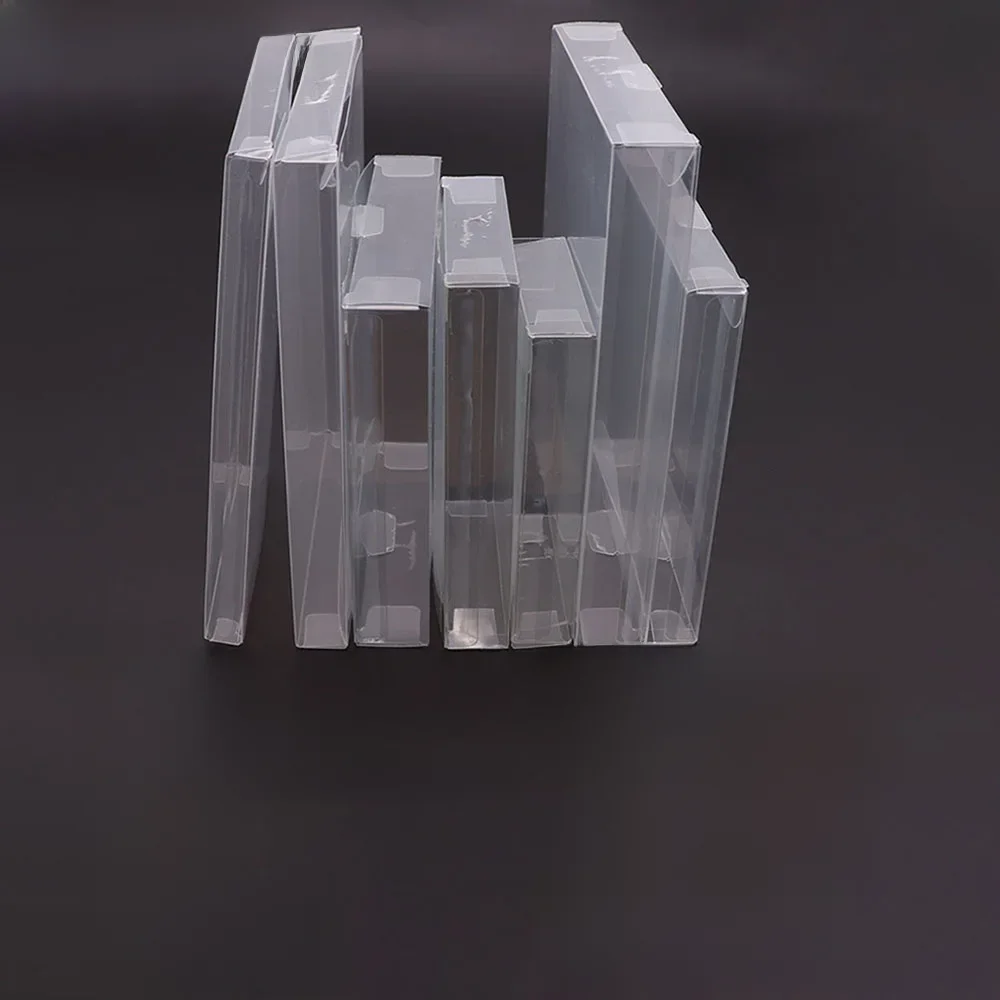 Étui de protection Transparent pour cartouche, 1 pièce, pour GB GBA GBC SNES N64 NES NGPC, boîte de protection pour interrupteur PS5 PS4 PS3 PS2