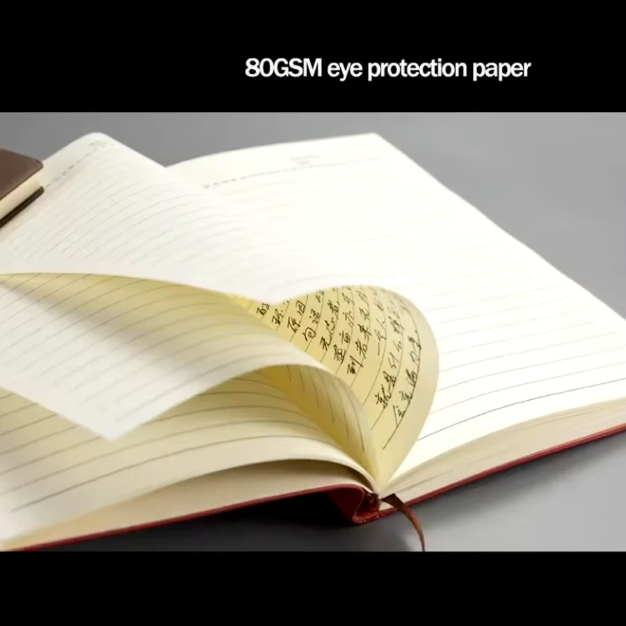 Thickened A5 Business Pu Notepad Sheepskin Student Stationary Notebook Lined Daily Planner Notebook Journal