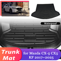 Car Trunk Mat for Mazda CX-5 CX5 KF 2017~2025 2018 Luggage Waterproof Storage Rug Cargo Boot Pad Liner Cover Carpet Accessories