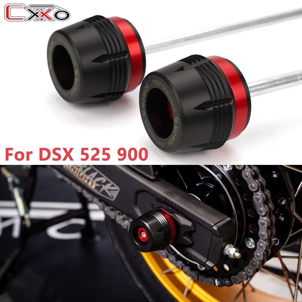 For VOGE DS525X 525DSX DSX 525 900 2023 2024 Motorcycle Front and Rear Axle Wheel Fork Fram Sliders Crash Protector